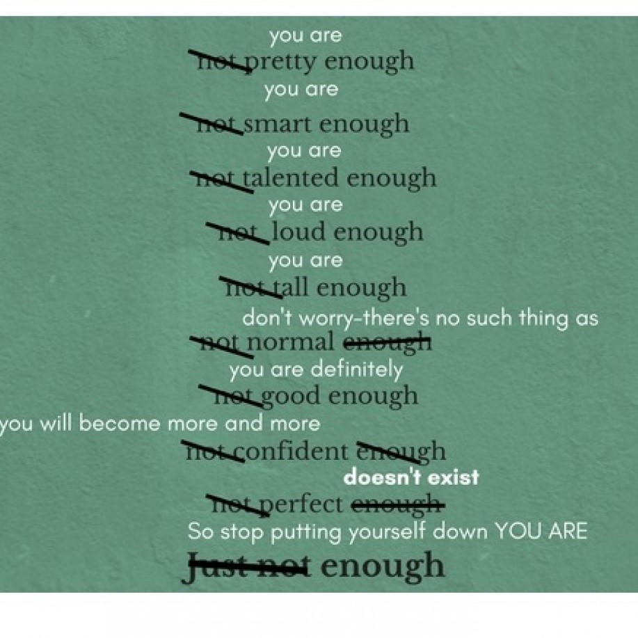 You are good enough. -